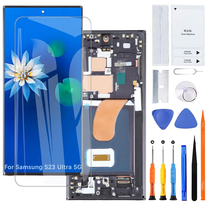 H&LYCYJ Display Bildschirm für Samsung Galaxy S23 Ultra 5G TFT S918B S918B/DS S918U LCD Bildschirm E