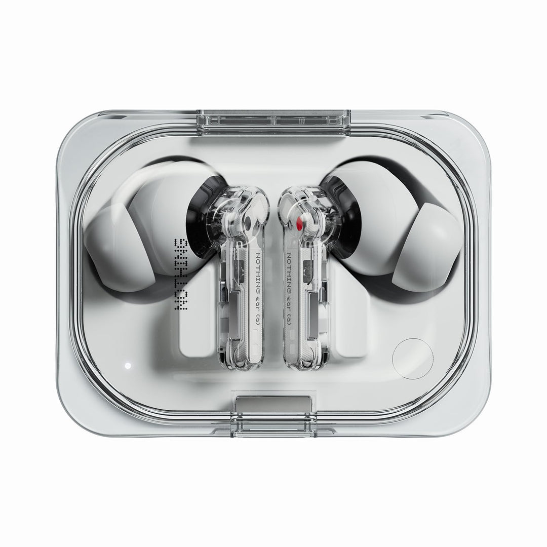Nothing Ear (a) kopfhörer kabellos Bluetooth mit ANC, Bass-Enhance-Algorithmus und bis zu 42,5 Stund