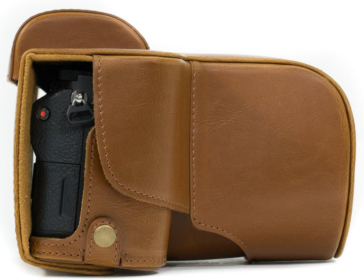 MegaGear MG526 Ever Ready schützender lederner Kamera-Kasten, Beutel für Sony Alpha a7 II, a7R II, &