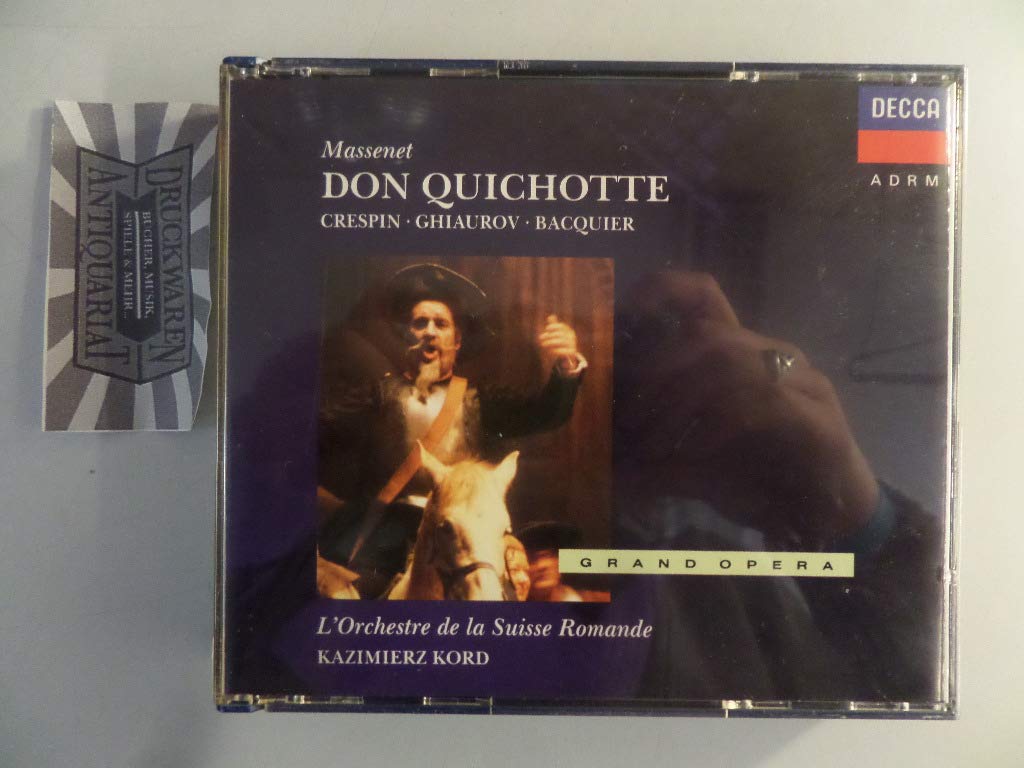 Massenet: Don Quichotte, Audio-CD