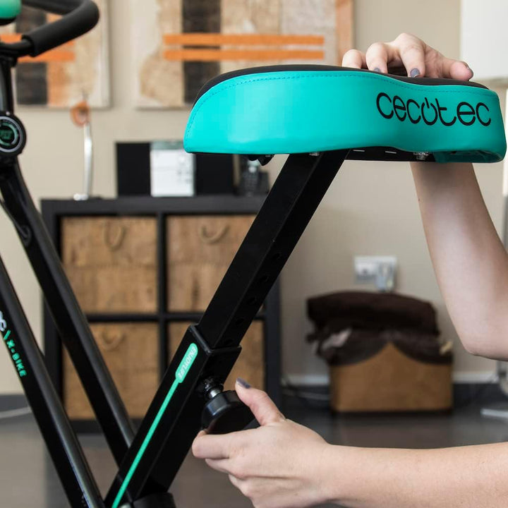 Cecotec Heimtrainer, zusammenklappbar, mit Rückenlehne mit Schwungrad X-Bike, X-Bike