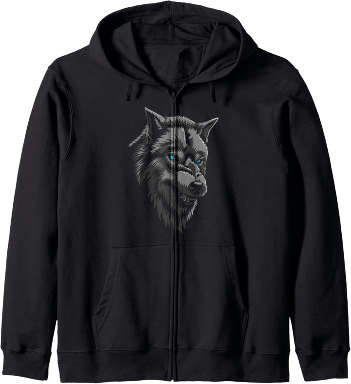 Wikinger Fenrir - Fenrir Vater von Skalli und Hati Kapuzenjacke