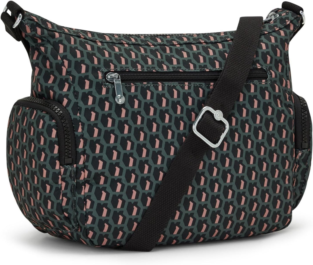 Kipling Unisex's Gabbie S Luggage-Messenger Bag, 3D K Pink, One Size Einheitsgrösse 3d K Pink, Einhe