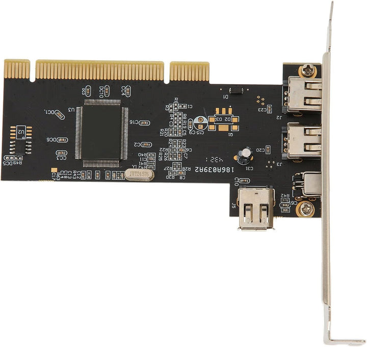 1394 Firewire-Karte, PCIe 3-Port-Erweiterungskarte, mit 1 Lane PCI Express mit 2,5 GB/s Vollduplex-K