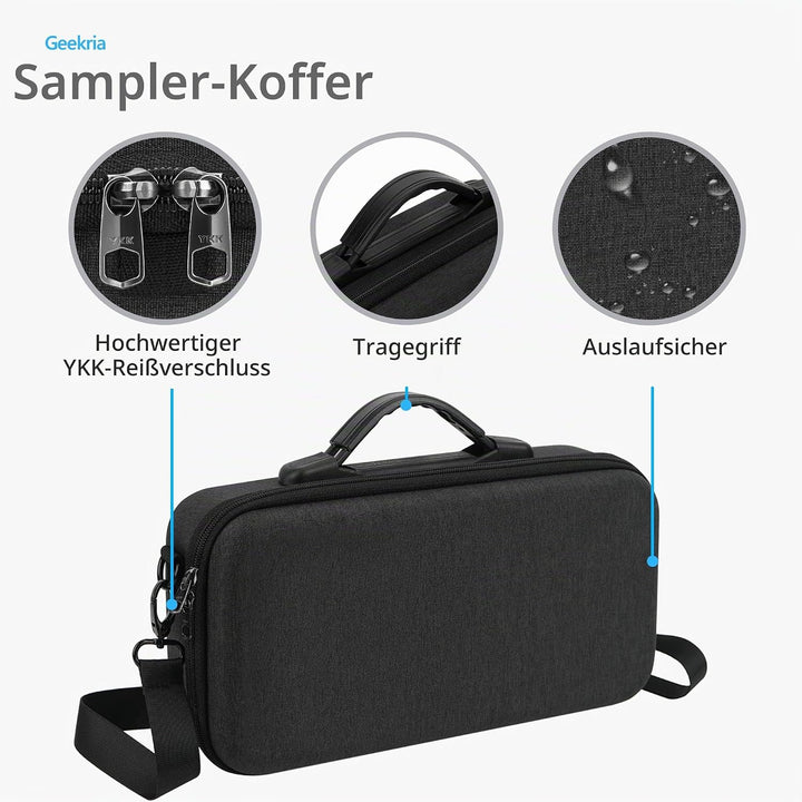 GEEKRIA Tragetasche für Audio-Interfaces, kompatibel mit Korg Volca Drum/Volca Keys/Volca Beats/Volc