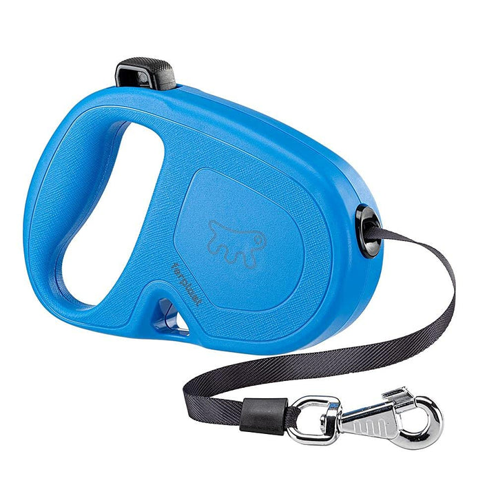 Ferplast Hundeleine Flippy ONE, Rollleine grosse Hunde bis 50 kg. Ausziehbares Gurtband max. 5 m. Ei