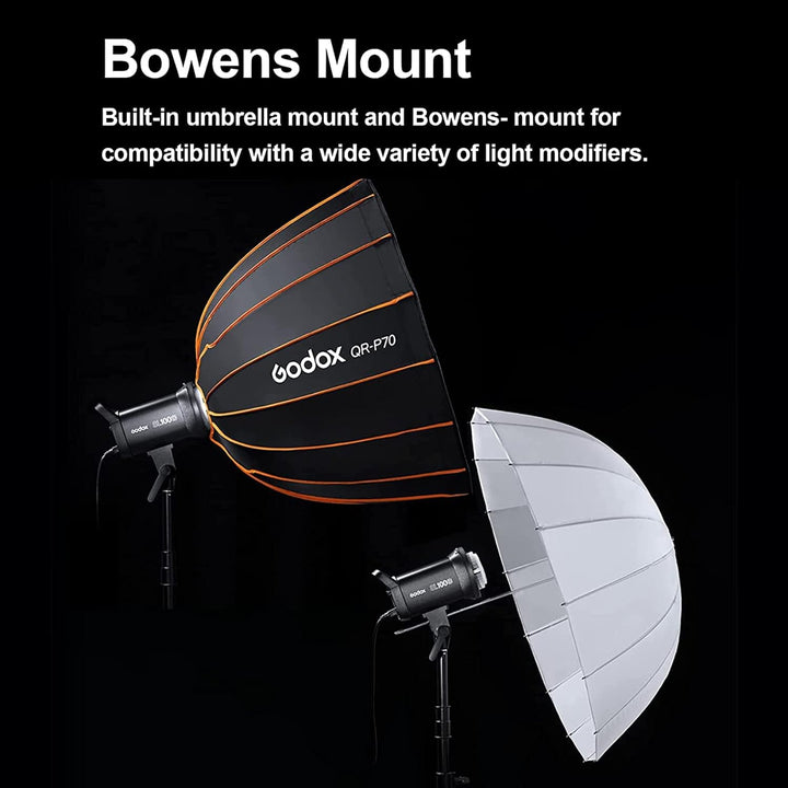 Godox SL100Bi LED Videolicht Bi-Color, TLCI 97+ CRI 96 +, 11 Lichteffekt, APP Bluetooth Steuerung, B