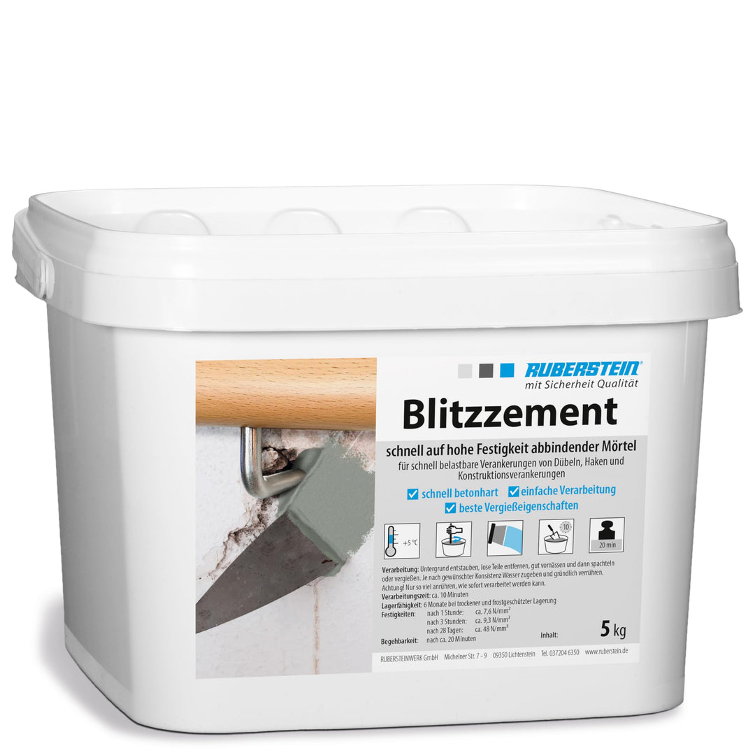 Blitzzement (5 Kilogramm), 5 Kilogramm
