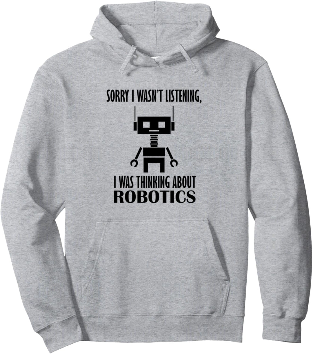 Über Roboter nachdenken Robotik-Ingenieur Pullover Hoodie