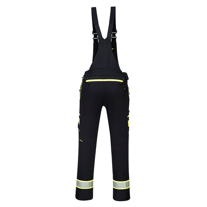 Portwest DX4 Latzhose, Grösse: XL, Farbe: Schwarz, DX441BKRXL Schwarz XL, Schwarz XL
