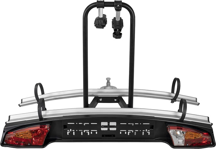 MENABO', E-Bike Fahrradträger für Anhängerkupplung, für 2 Fahrräder.