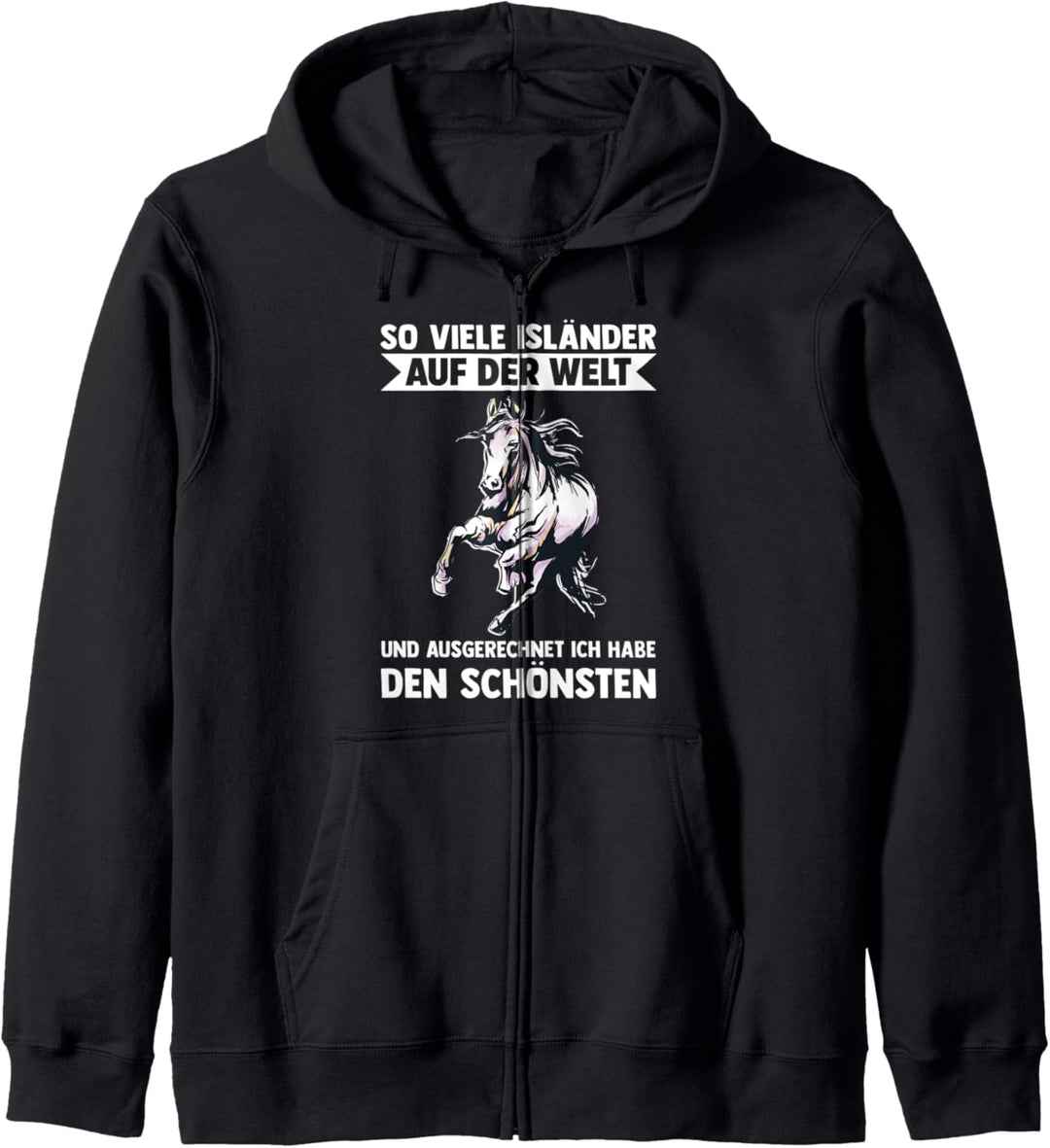 Pferde Stall Reiten Isländer Pferd Kapuzenjacke