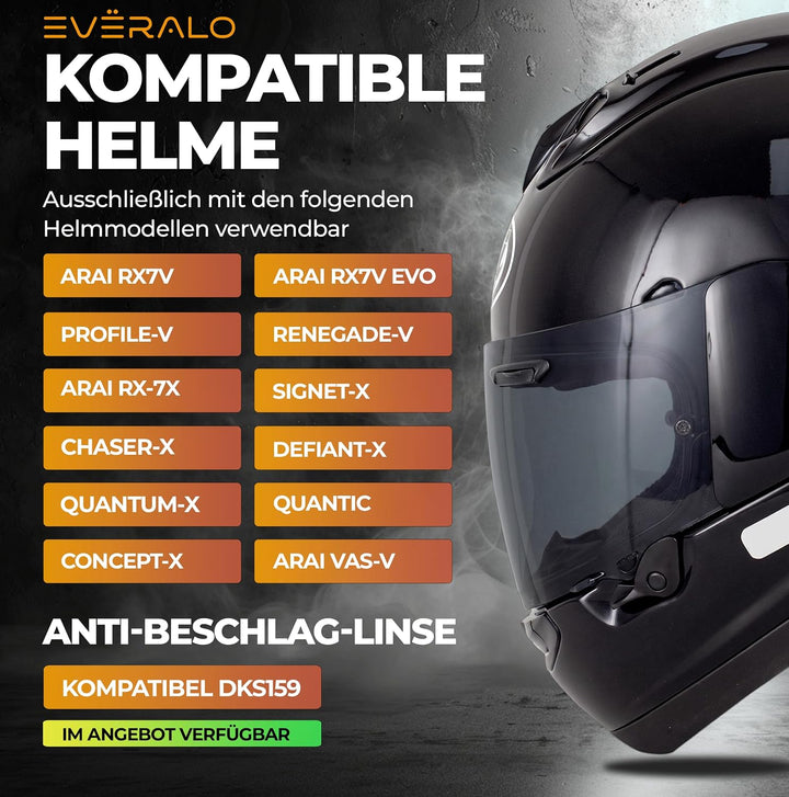 Arai Rx7v Visier - Vas v - Chaser X - Rx7x - Quantum X - Signet X - Defiant X - Concept X - Profile