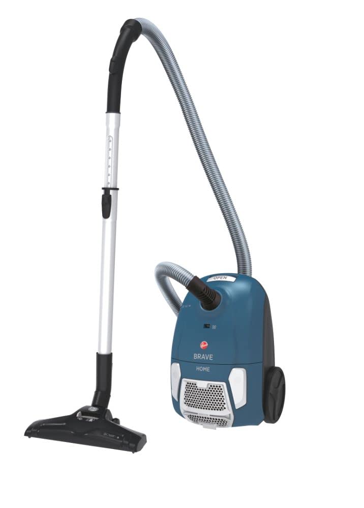 Hoover Bodensaubsauger mit Kabel I Staubsauger mit Beutel für alle Böden I Mit grössenverstellbarem