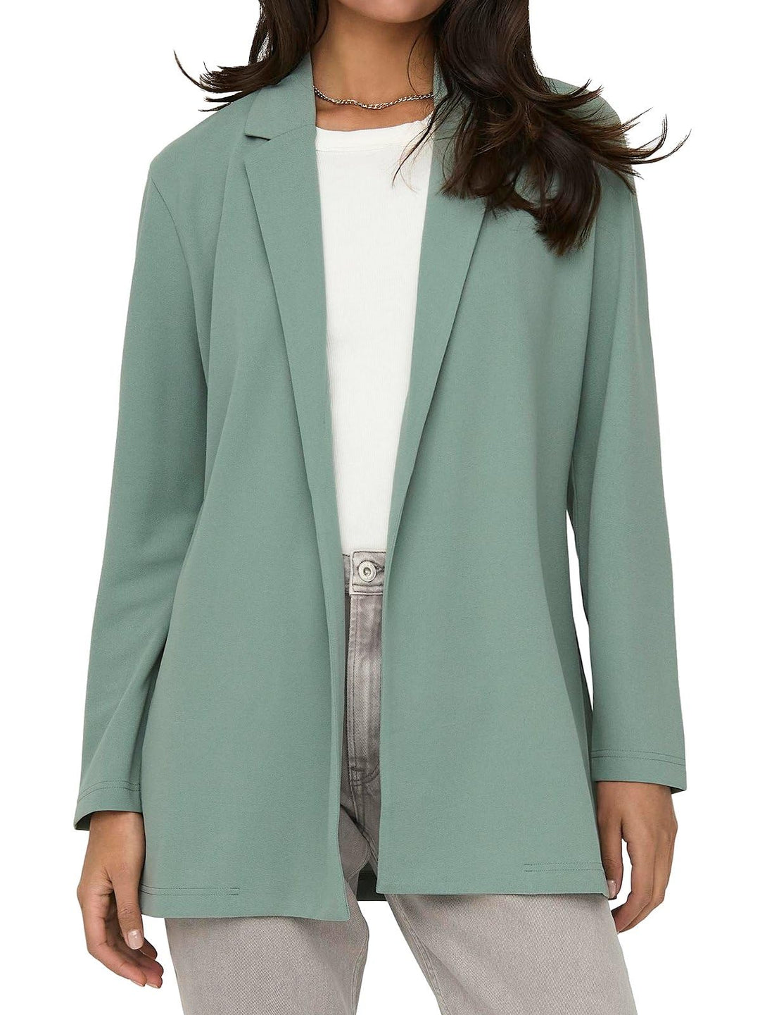 JDY Damen leichte Jacke Blazer JDYGeggo Damensakko M Chinois Green, M Chinois Green
