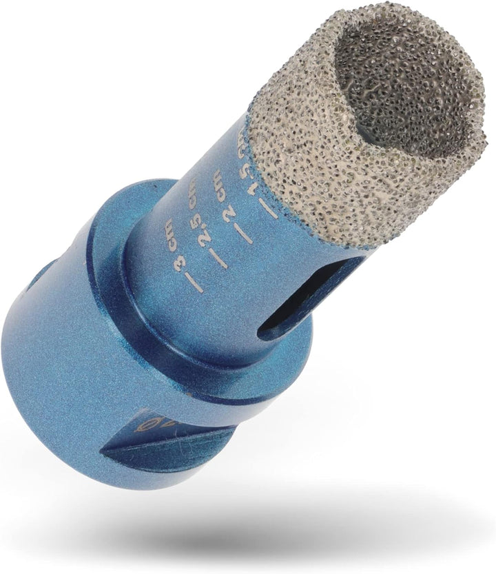 PRODIAMANT Diamant Bohrer Fliese 20mm x M14 trockenbohren Fliese, Feinsteinzeug, Keramik, Naturstein