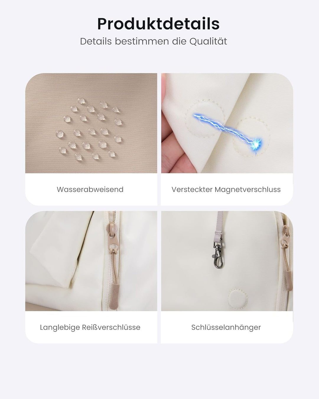 LOVEVOOK Rucksack Damen Herren, 17,3 Zoll Wasserdicht Laptop Rucksäcke Gross Schulrucksack Teenager,