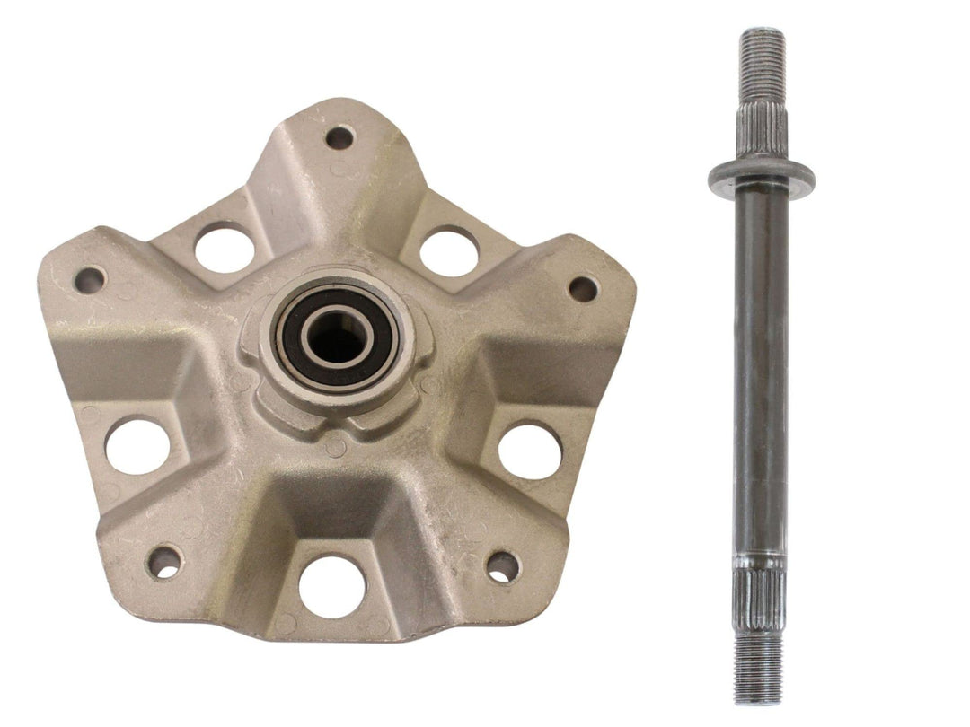 SECURA Messerspindel und Halter kompatibel mit Murray 31720x65 31621x66B Länge 197,0 mm