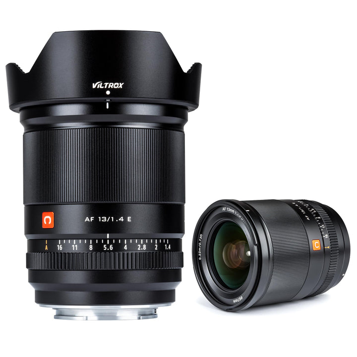 VILTROX AF13mm F1.4 E-Mount Weitwinkel Objektiv APS-C Prime für Sony E ZV-E10 aa6600 a6700 ZV-E10 FX