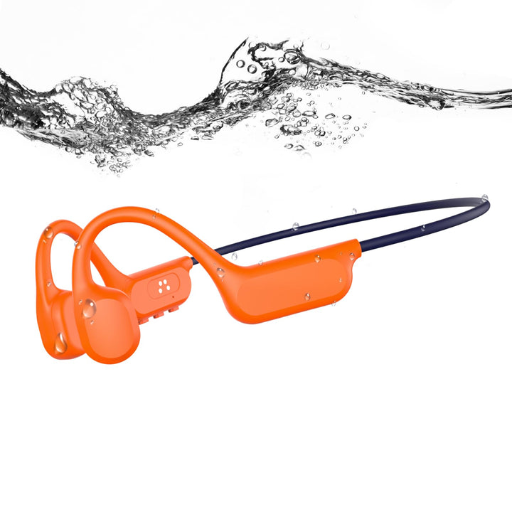 esonstyle Kopfhörer Schwimmen Bluetooth 6.0 - IP68 wasserdichte, Knochenschall Kopfhörer mit 8GB Spe