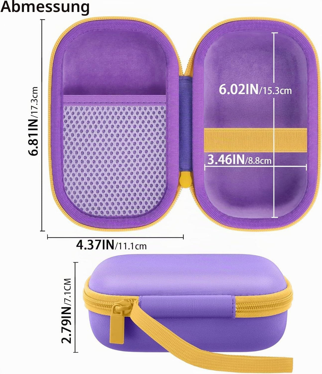 co2CREA case Hart Reise schutzhülle Etui Tasche für Anker Soundcore Select 4 Go Bluetooth Lautsprech