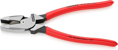 Knipex Kraft-Kombizange "Lineman's Pliers" amerikanisches Modell schwarz atramentiert, mit rutschhem