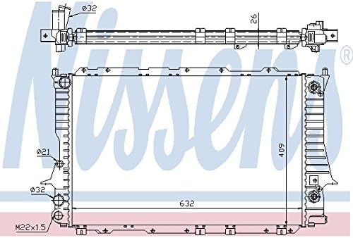 Nissens 60477 Kühler, Motorkühlung