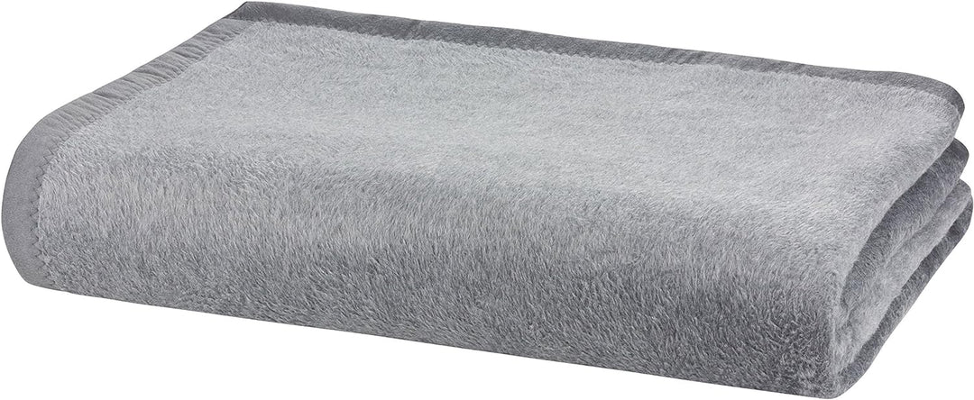 Moon Kuscheldecke Wohndecke Wolldecke XXL 220x240 anthrazit