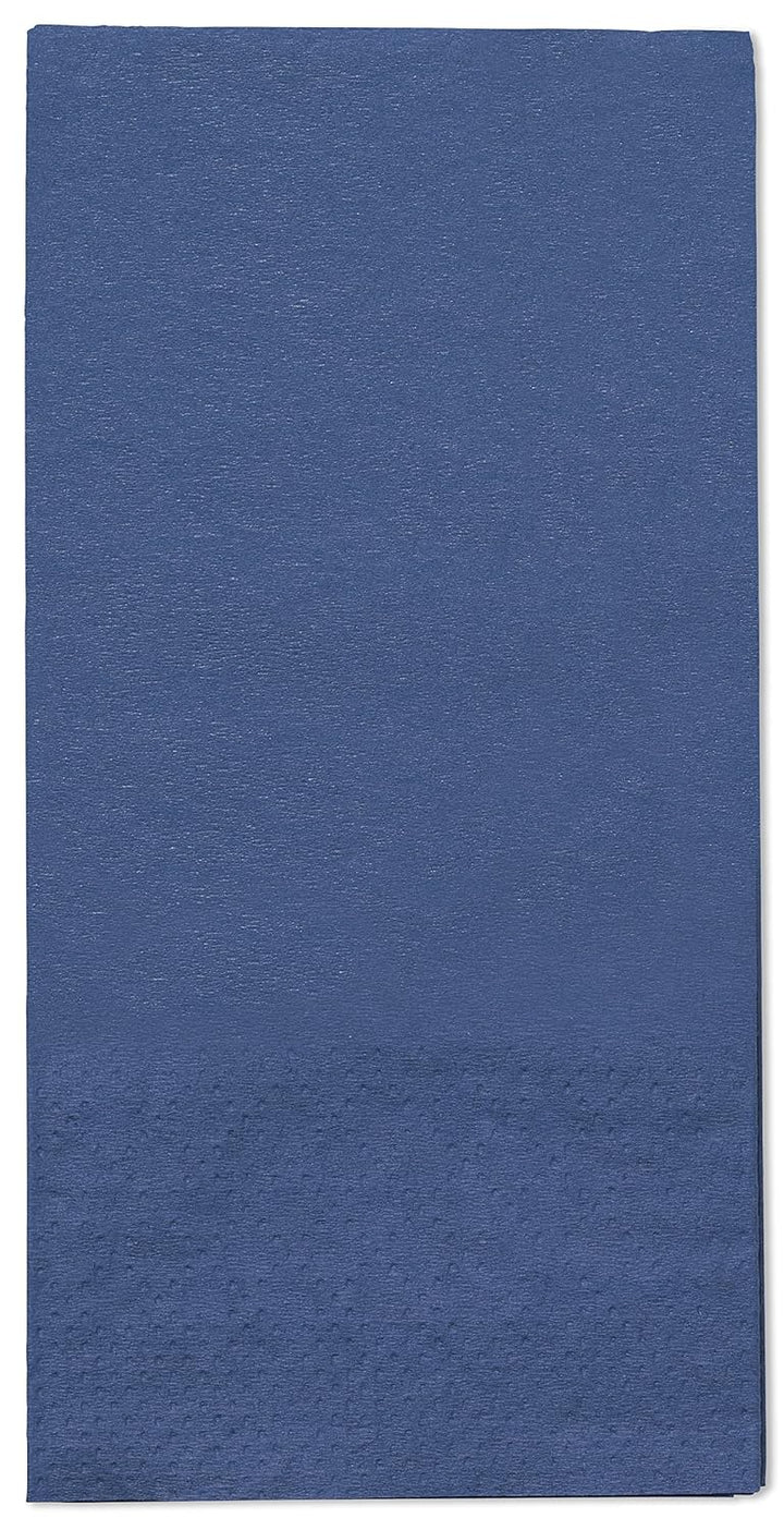 Tork 477421 Lunchservietten Dunkelblau 1/8 Falz / 2-lagige, vorgefaltete Papierservietten für Snacks