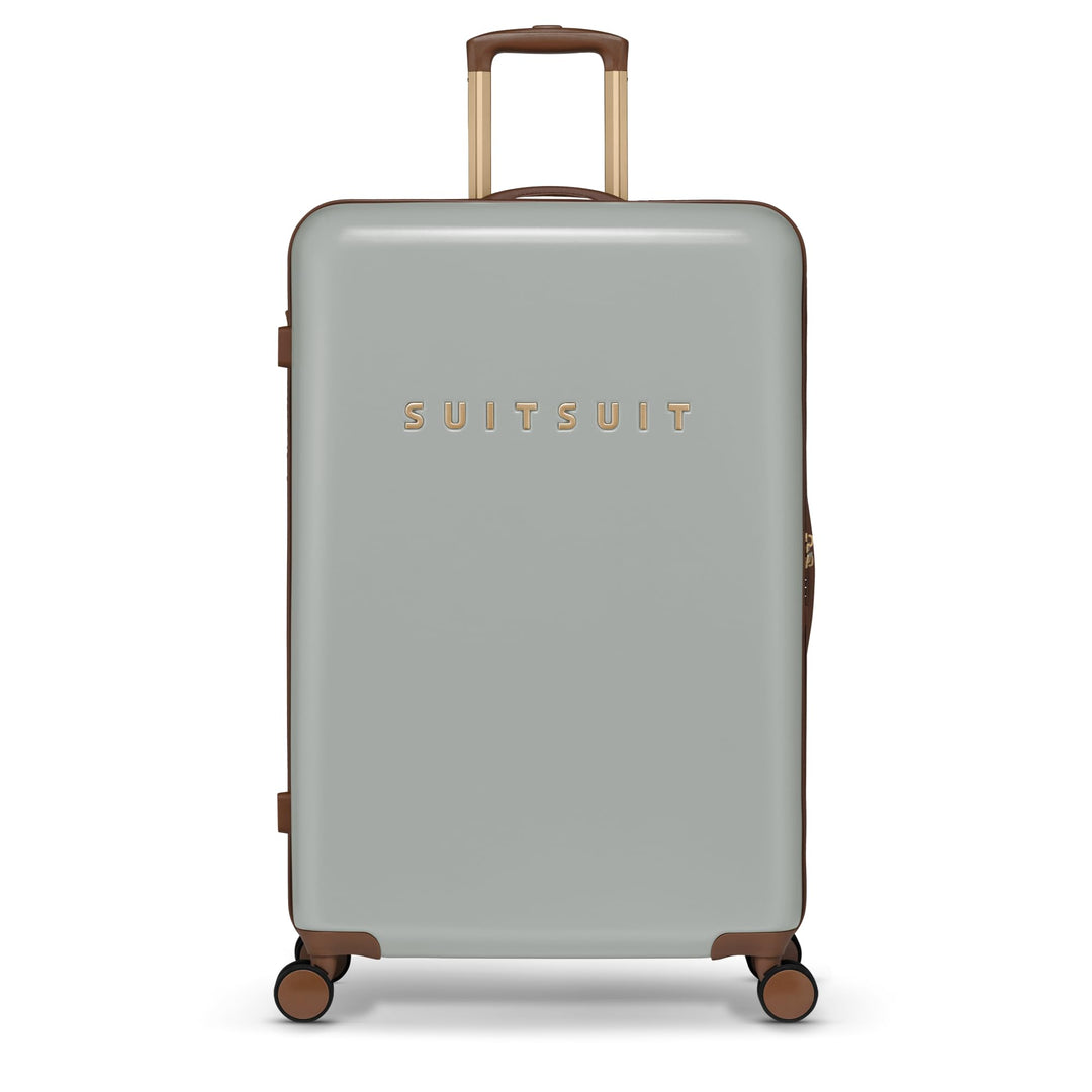 SUITSUIT Koffer Gross 76 cm - Hartschalen Reisekoffer mit Rollen - TSA-Schloss - 94 L - Fab Seventie