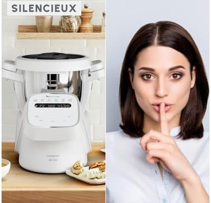 Moulinex Companion HF8401F1 Multifunktions-Küchenmaschine für 10 Personen, 14 Funktionen und manuell