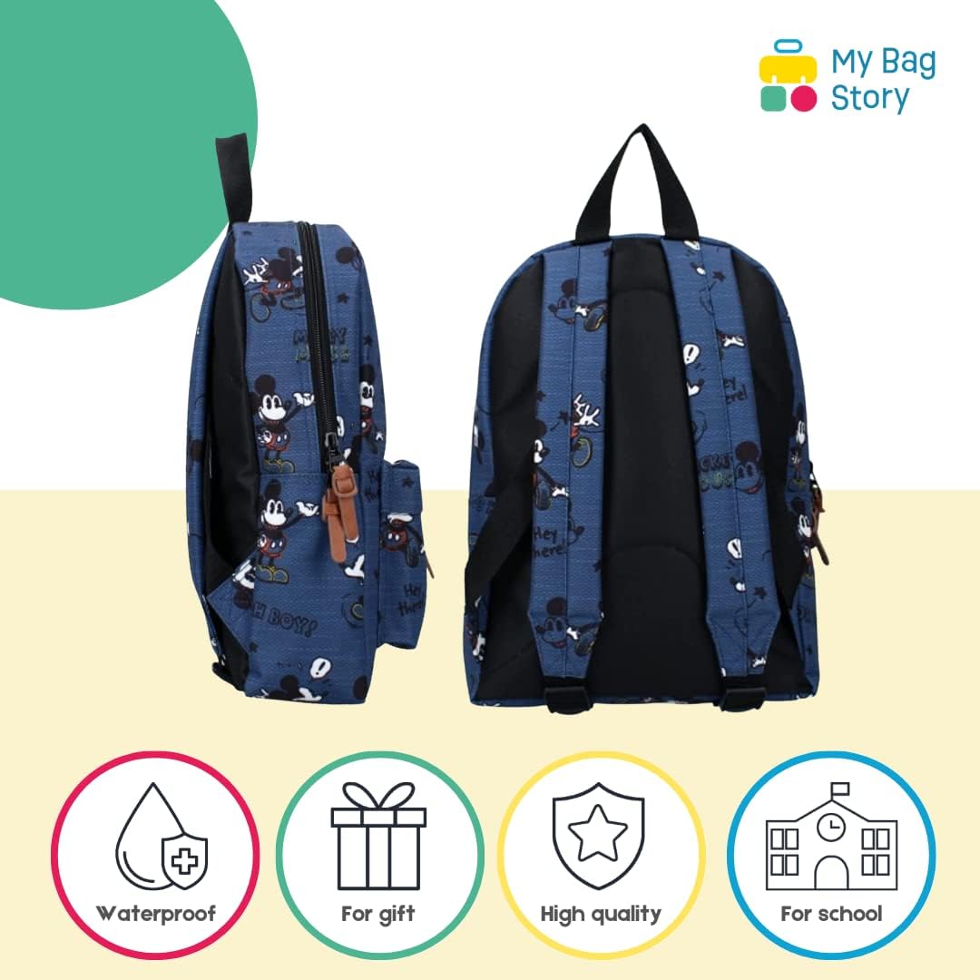 mybagstory - Rucksack – Mickey Mouse – Disney – Kinder – Kinderkrippe – Schule – Schulranzen für Jun