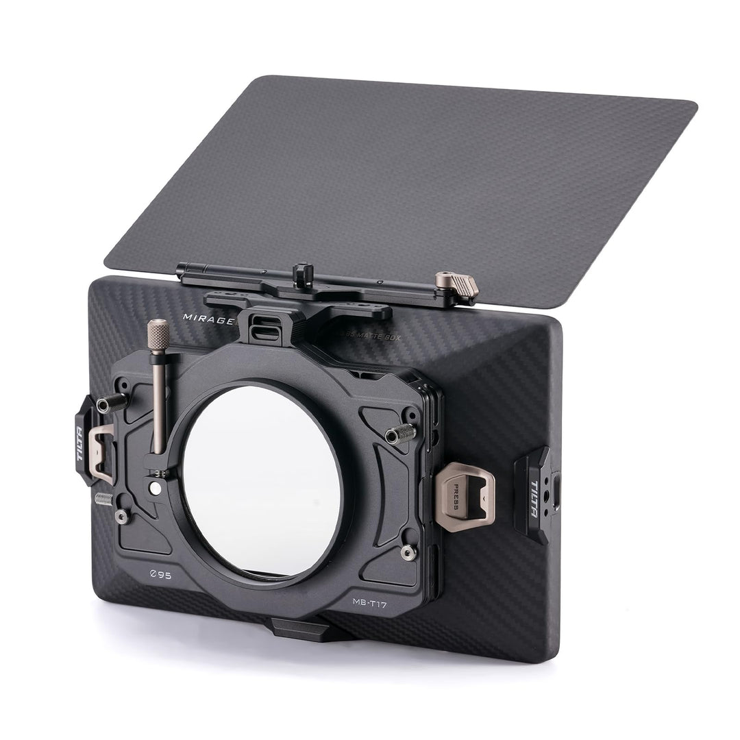 Tilta Mirage Pro Matte Box Einzelnes Backing Kit mit 95-mm Backing, Gegenlichtblende mit 4x5,65“ Fil