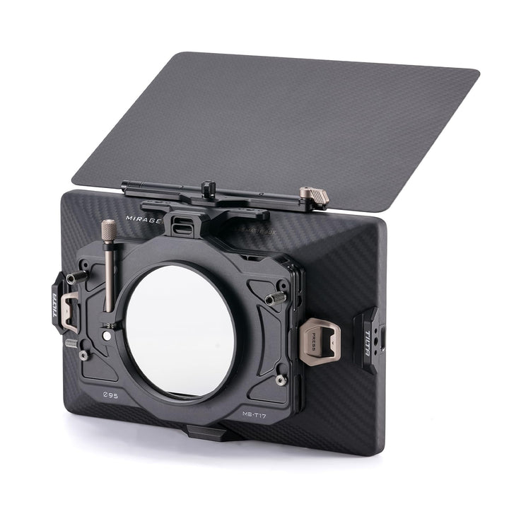 Tilta Mirage Pro Matte Box Einzelnes Backing Kit mit 95-mm Backing, Gegenlichtblende mit 4x5,65“ Fil