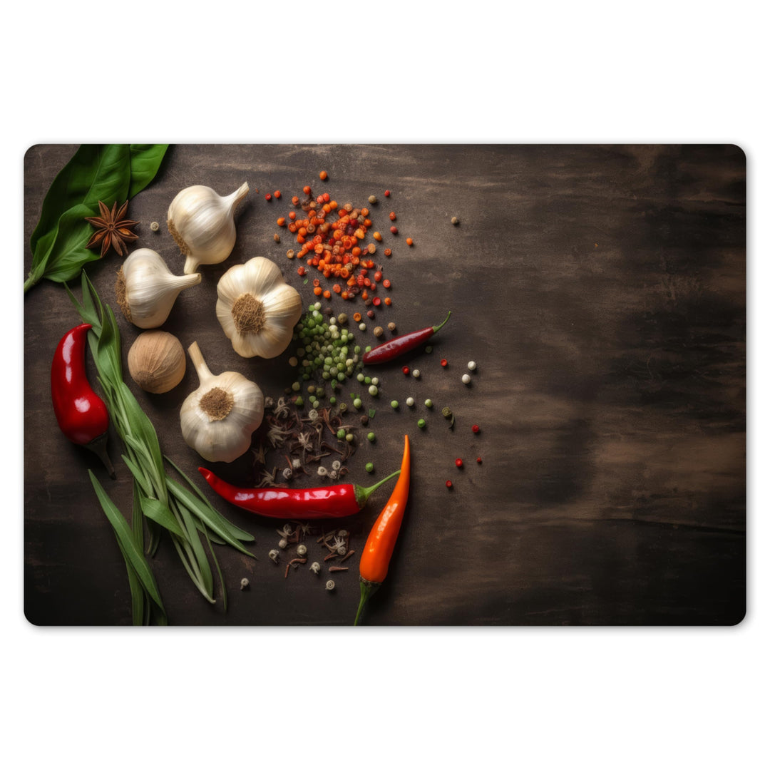 KitchenYeah© Platzsets Abwaschbar 6-Teilig 45x30 cm Tischsets Platzdeckchen rutschfeste Platzset Unt