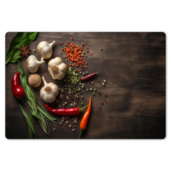 KitchenYeah© Platzsets Abwaschbar 6-Teilig 45x30 cm Tischsets Platzdeckchen rutschfeste Platzset Unt