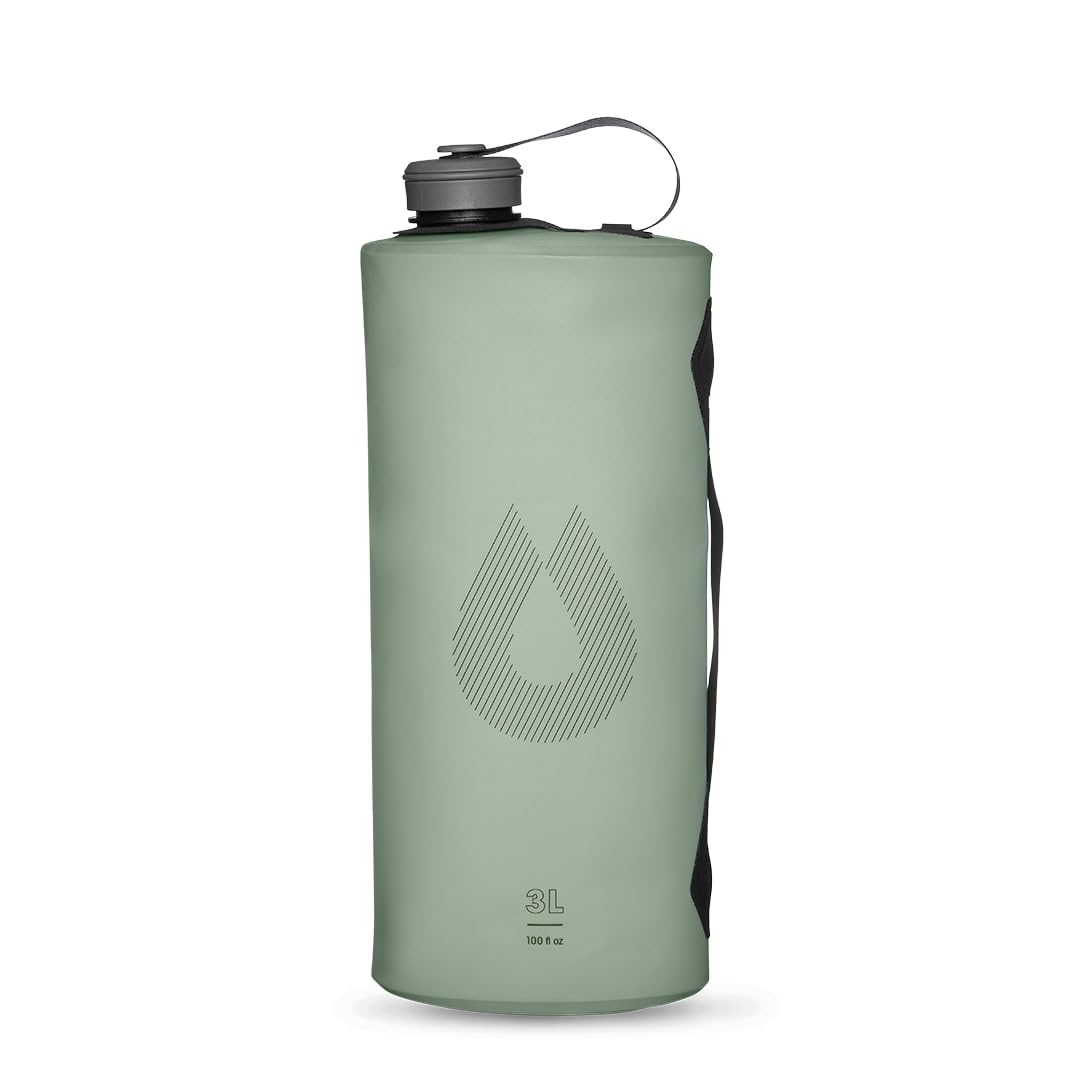 Hydrapak Seeker - Collapsible Water Storage (3L/100oz) - BPA & PVC Free Camping Hydration Reservoir