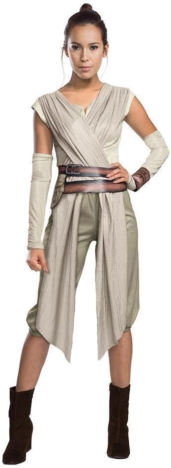 STAR WARS The Force Awakens Rey Kostüm für Erwachsene, mehrfarbig, Grösse M, Mehrfarbig/Meereswellen