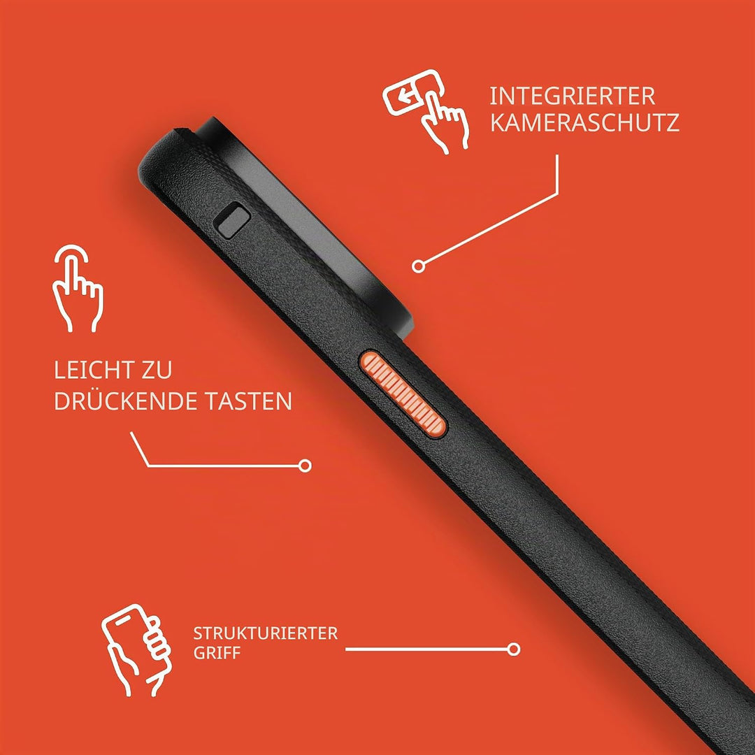 Tech21 Evo Max Hülle für iPhone 15 Pro Max - Kompatibel mit MagSafe - Aufprallschutz Hülle - Schlüss