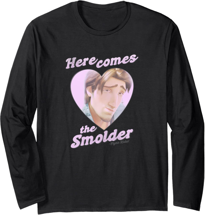 Disney Tangled Flynn Rider Here Comes The Smolder Langarmshirt