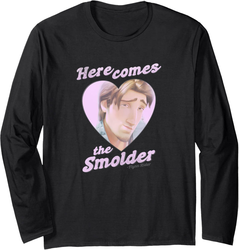 Disney Tangled Flynn Rider Here Comes The Smolder Langarmshirt