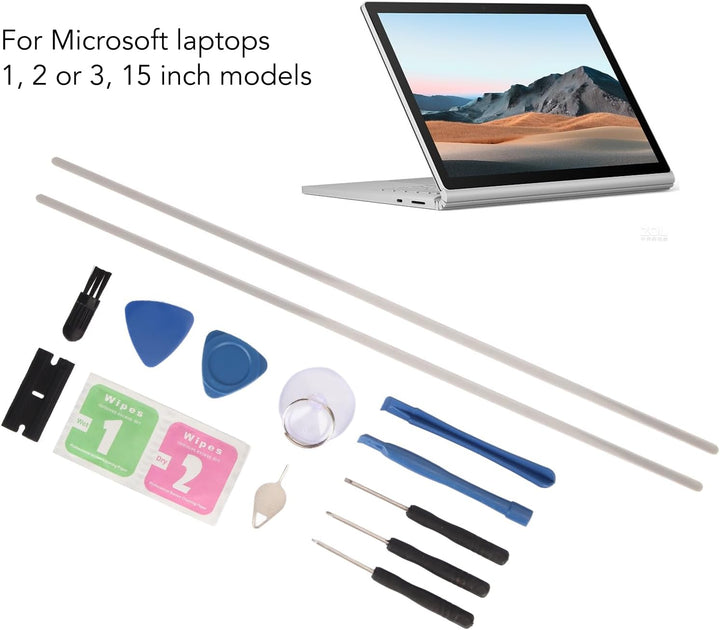 2 Stück Stossstangenfussstreifen für Book Laptop 1, 2 oder 3,15 Zoll Modell-Laptop, Ersatz der Lapto