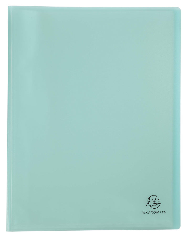 Exacompta 88473E 5er Pack Kunststoff-Sichtmappe Chromaline Pastell 80 Klarsichthüllen, 160 Sichten E