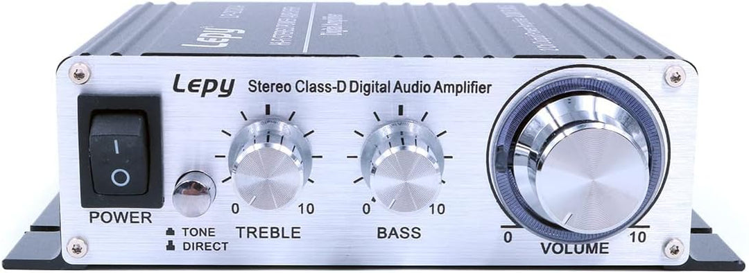 DollaTek LP-2020A Auto/Haushalt HiFi Verstärker Audio mit 3A Netzteil Kompatibel mit Computer, Handy