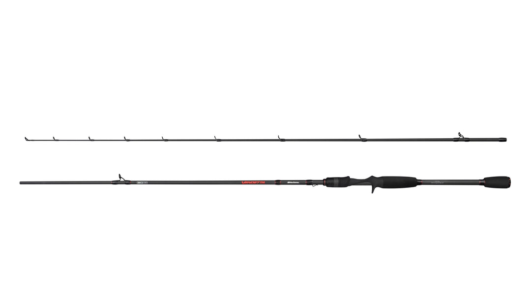 Abu Garcia Vendetta Baitcasting-Angelrute | Köderrute für Süsswasser-Raubfische | Schnell reagierend