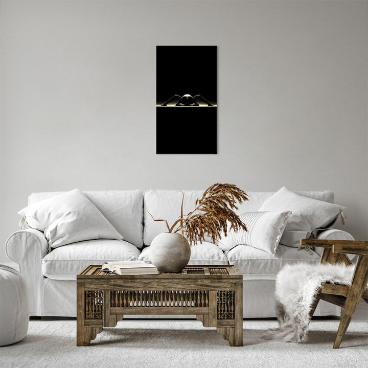 Bilder auf Leinwand Nackter Körper Modell künstlerische Pose Leinwandbild mit Rahmen 45x80cm Wandbil