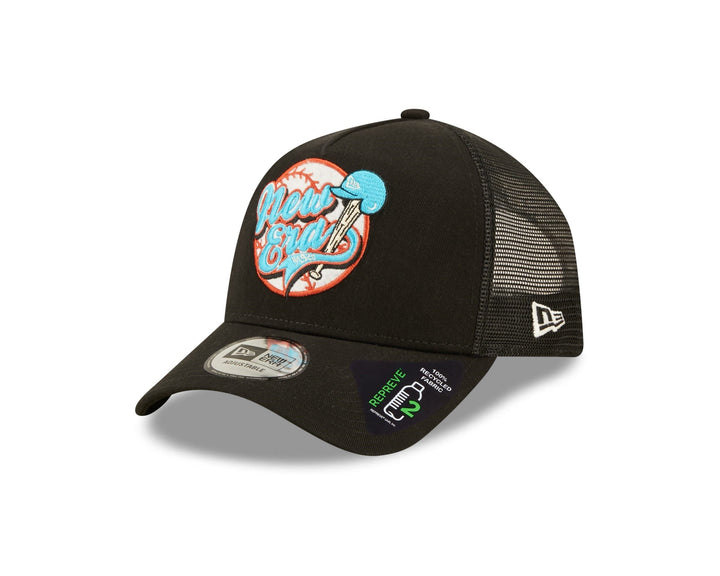 New Era A-Frame Trucker Caps verstellbar Mesh Sommer Baseball Einheitsgrösse Einheitsgrösse #1-32753