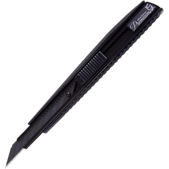 NT Cutter Ganzmetallcutter PMGA-EVO2 (Cutter-Messer mit Taste, inkl. 1 Klinge, für Rechts-/Linkshänd