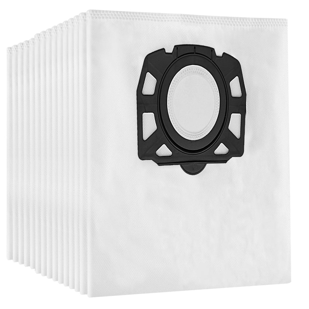 15 Staubsaugerbeutel für Kärcher WD2 Plus WD3.200-WD3.800 M/ KWD1 KWD3 MV3 SE4001/SE4002, KFI357 Vli