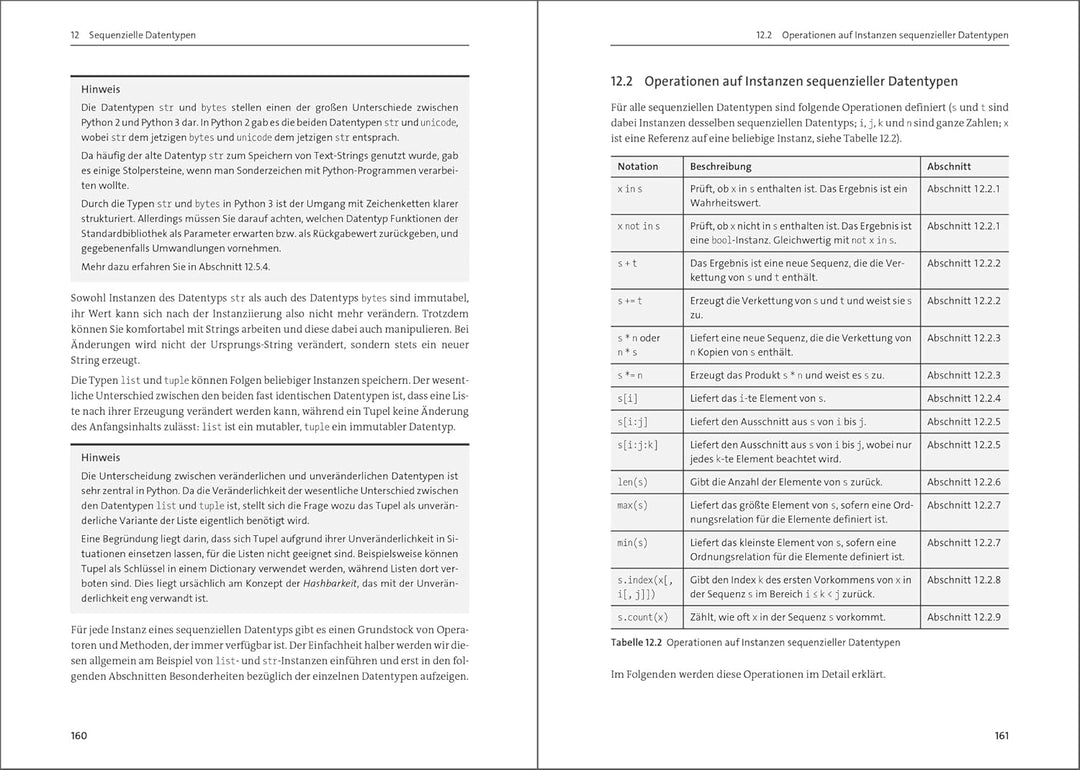 Python 3: Das umfassende Handbuch: Über 1.000 Seiten Sprachgrundlagen, OOP und Beispielprogramme